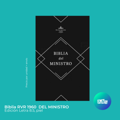 BIBLIA RVR 1960 DEL MINISTRO