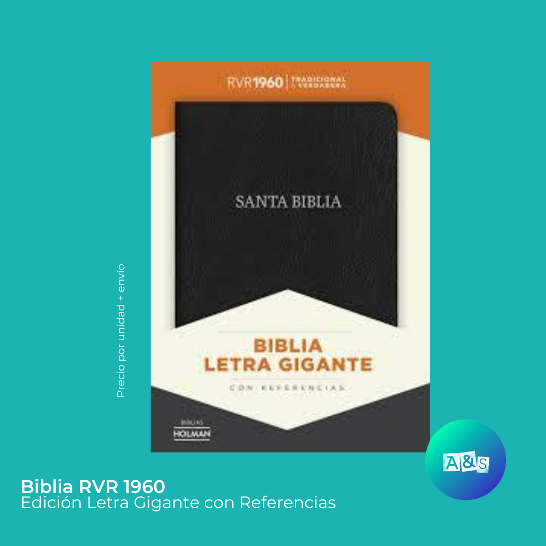 BIBLIA RVR 1960 NEGRO