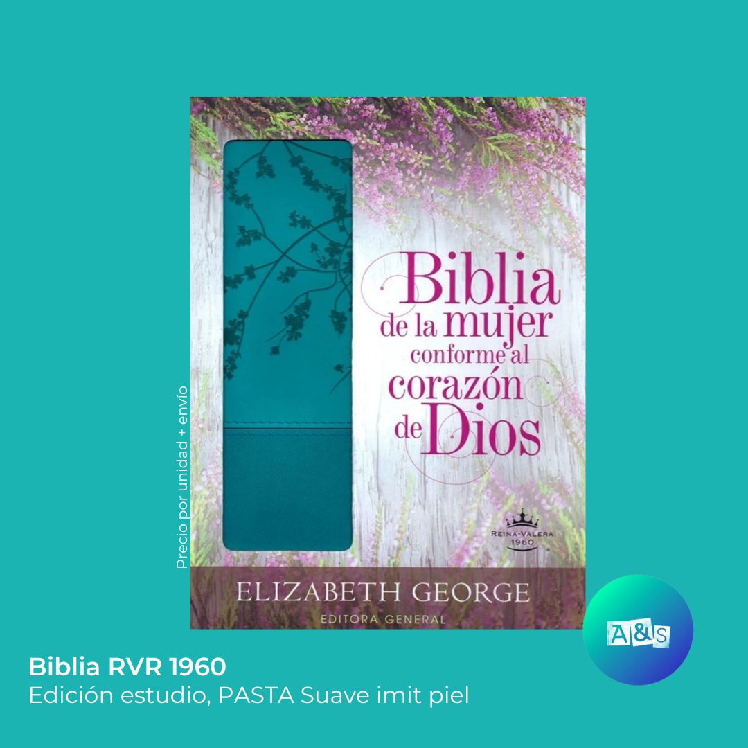 BIBLIA RVR 1960 BIBLIA DE LA MUJER CONFORME AL CORAZON DE DIOS