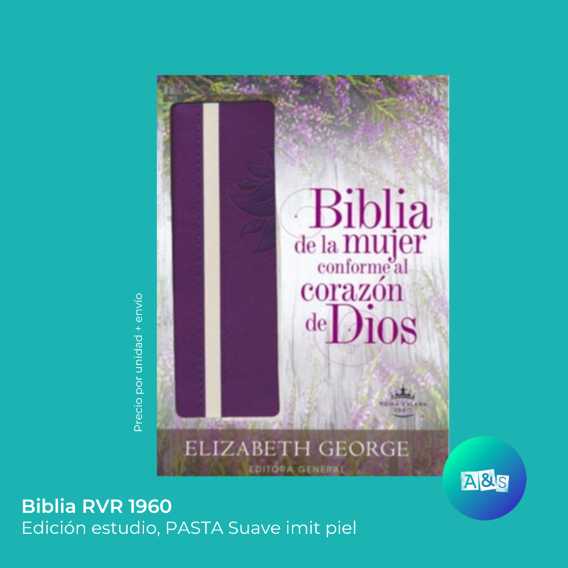 BIBLIA RVR 1960 BIBLIA DE LA MUJER CONFORME AL CORAZON DE DIOS