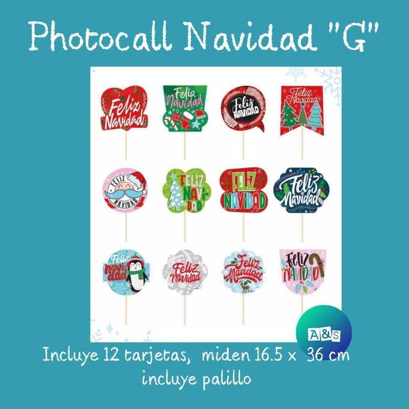 PhotoCall Navidad &quot;G&quot;