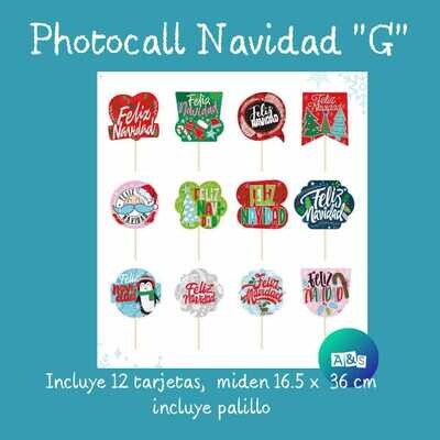 PhotoCall Navidad &quot;G&quot;