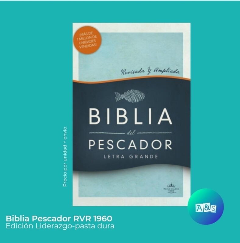 BIBLIA RVR 1960 PESCADOR TAPA DURA