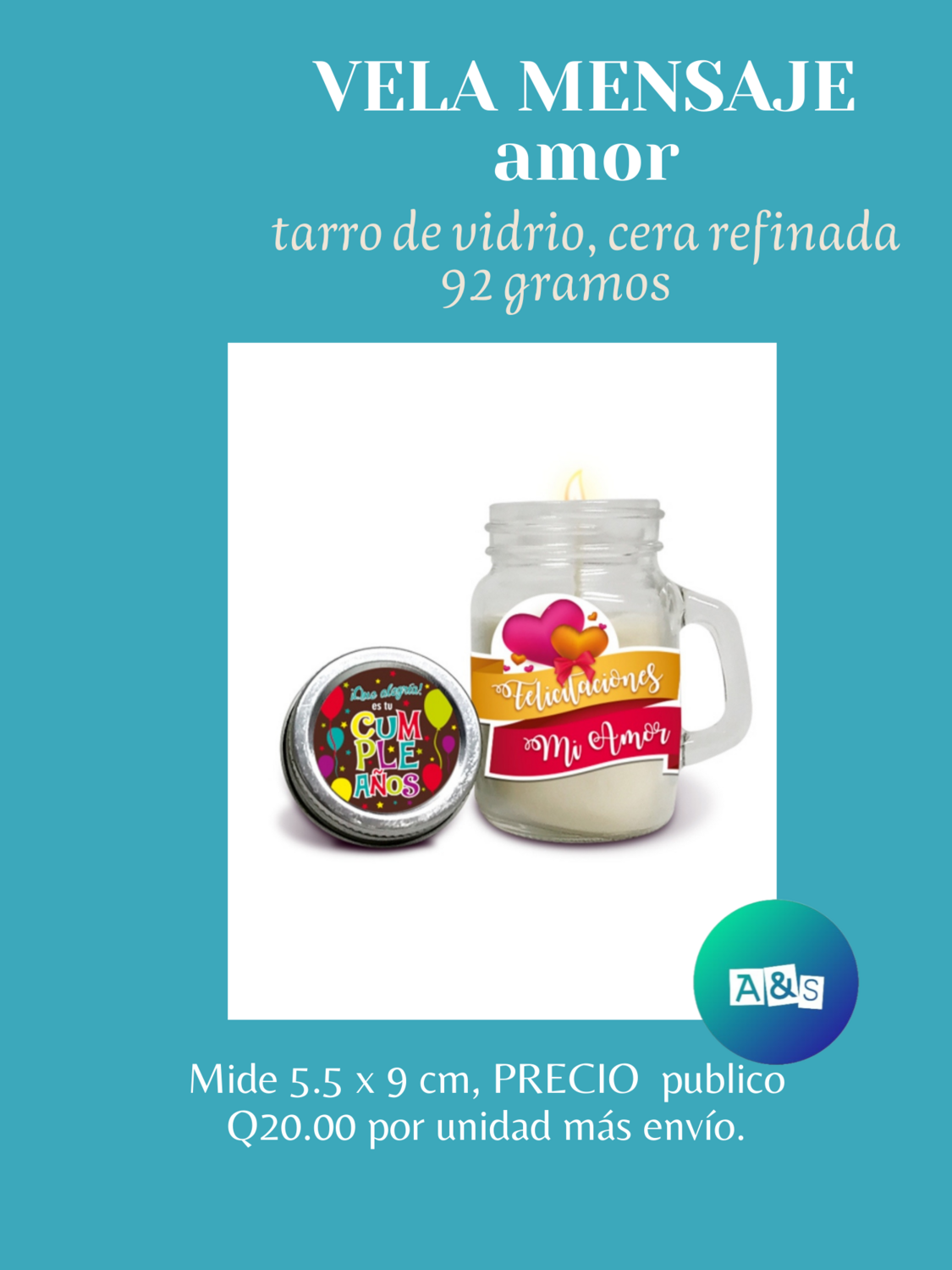 VELA MENSAJE