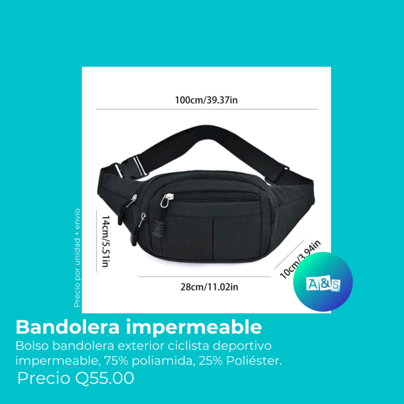 BANDOLERA IMPERMEABLE