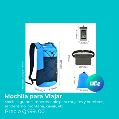 MOCHILA PARA VIAJAR