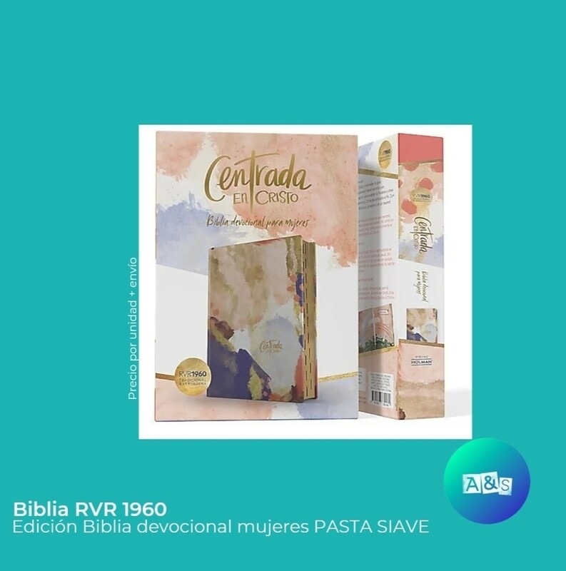 BIBLIA CENTRADA EN CRISTO PASTA SUAVE
