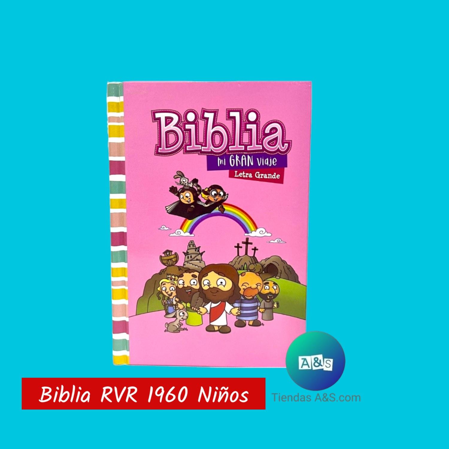 BIBLIA MI GRAN VIAJE ROSADA RVR1960
