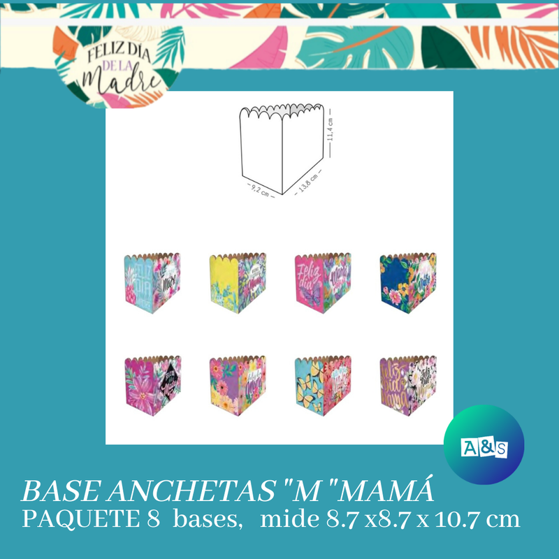 Base Anchetas &quot;M&quot; MAMÁ