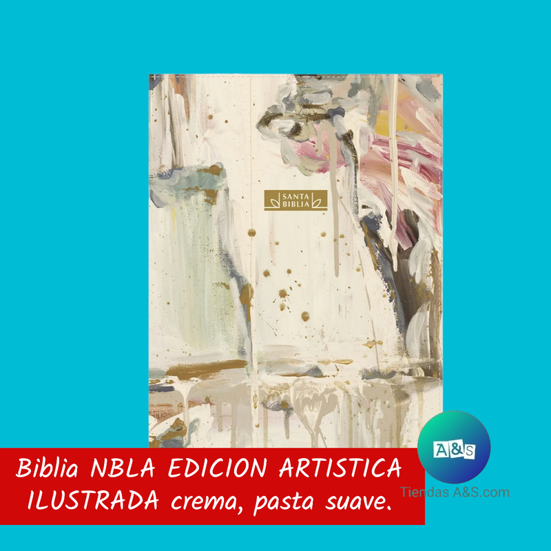 BIBLIA NBLA EDICION ARTISTICA ILUSTRADA CREMA