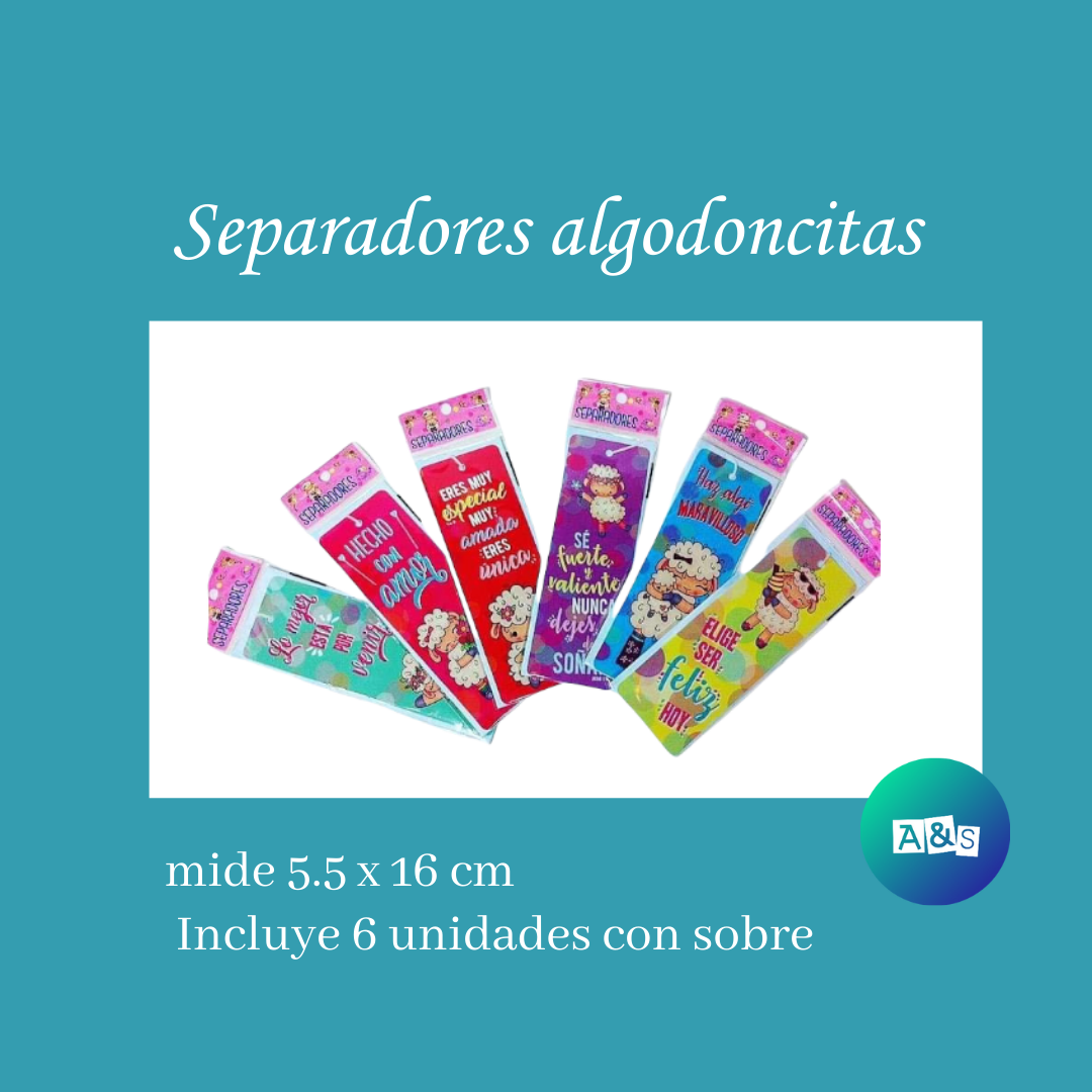 Colección de Separadores Algodoncitas