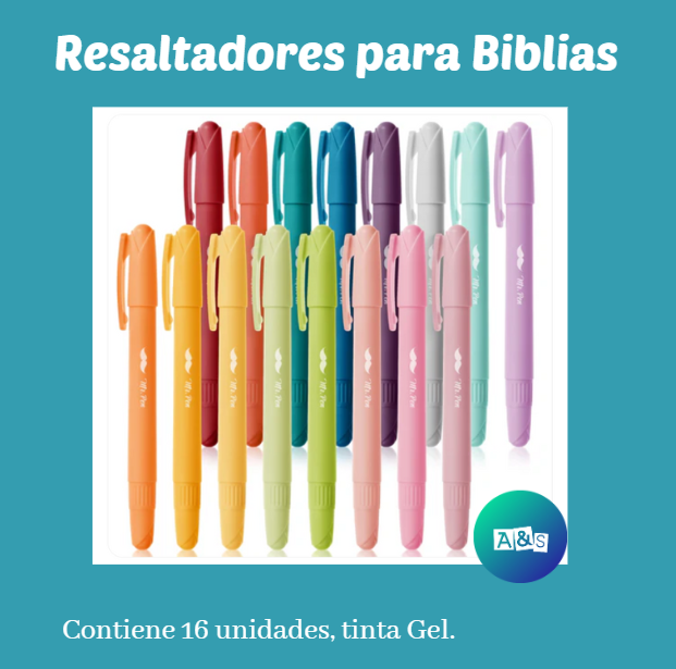 Resaltador Especial para BIBLIAS MR PEN OTOÑO  Art 16