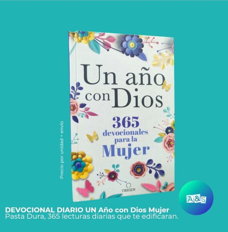 DEVOCIONAL UN AÑO CON  DIOS &quot;MUJER&quot;