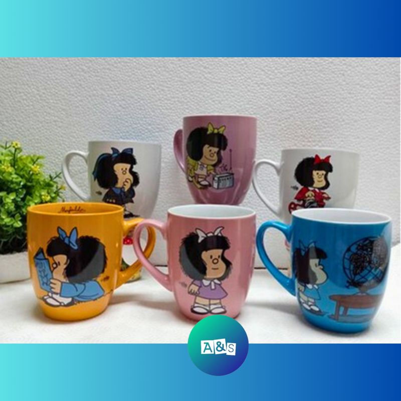 Colección Taza Cerámica MAFALDA