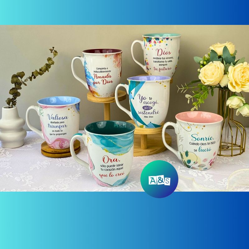 Colección Taza Cerámica VALIOSA Inspiración