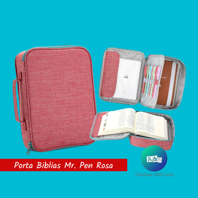 Porta Biblias Mr Pen Rosa