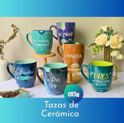 TAZAS CERÁMICA