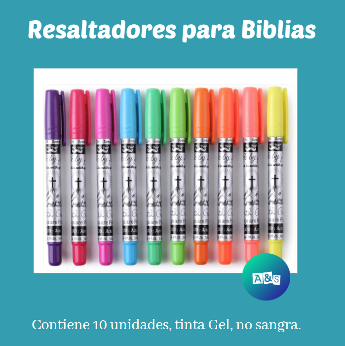 Resaltador Especial para BIBLIAS MR PEN Cruz  Art 10