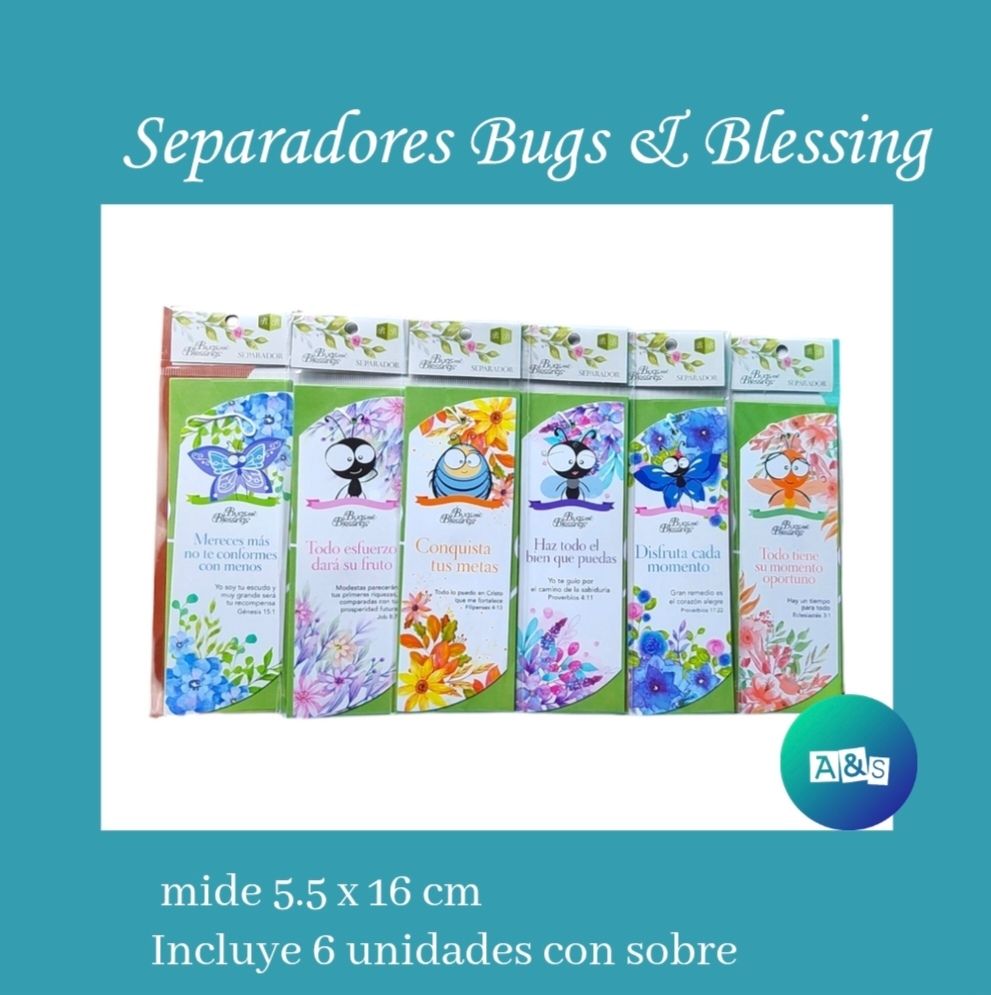 Colección de Separadores Bugs &amp; Blessing