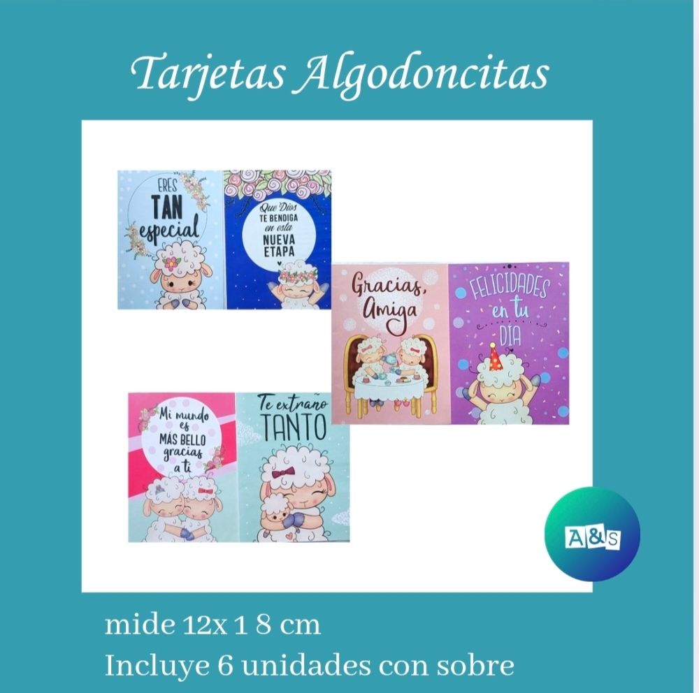 Tarjeta Algodoncitas