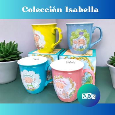 Colección Taza Cerámica ISABELLA