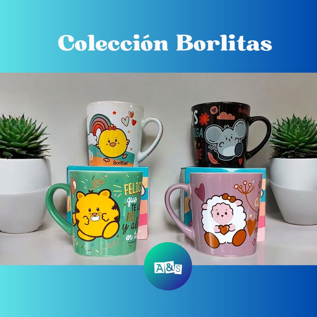 Colección Taza Cerámica BORLITAS