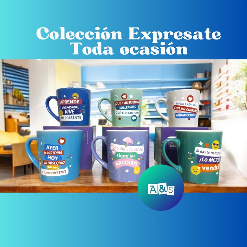 Colección Taza Cerámica TODA OCASION Exprésate