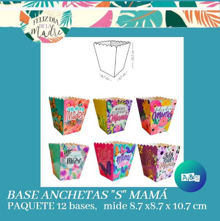Base Anchetas &quot;S&quot; MAMÁ (B)
