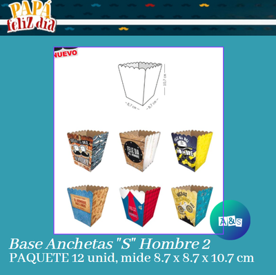 Base Anchetas &quot;S&quot; Hombre 2