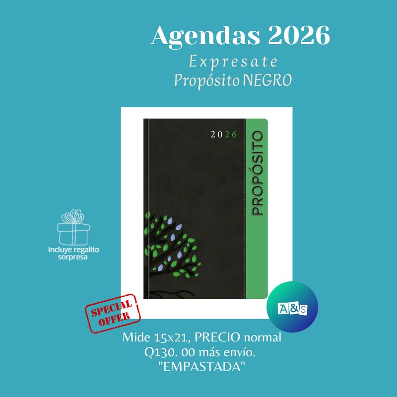 AGENDA  Expresate NEGRA  2026