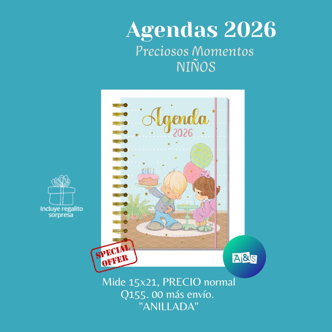 AGENDA Preciosos Momentos NIÑOS 2026