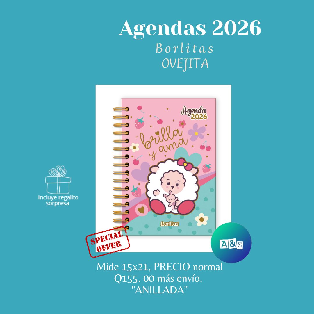 AGENDA Borlitas OVEJITA 2026