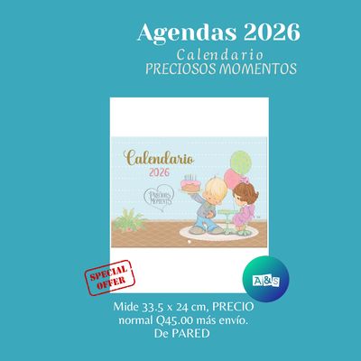 CALENDARIO PRECIOSOS MOMENTOS