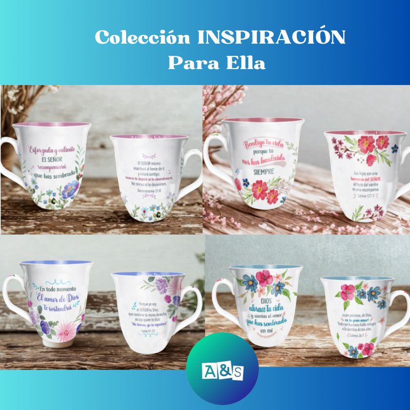 Colección Taza Cerámica PARA ELLA Inspiración