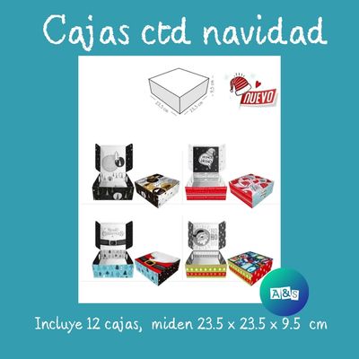 Caja CTD Navidad x12