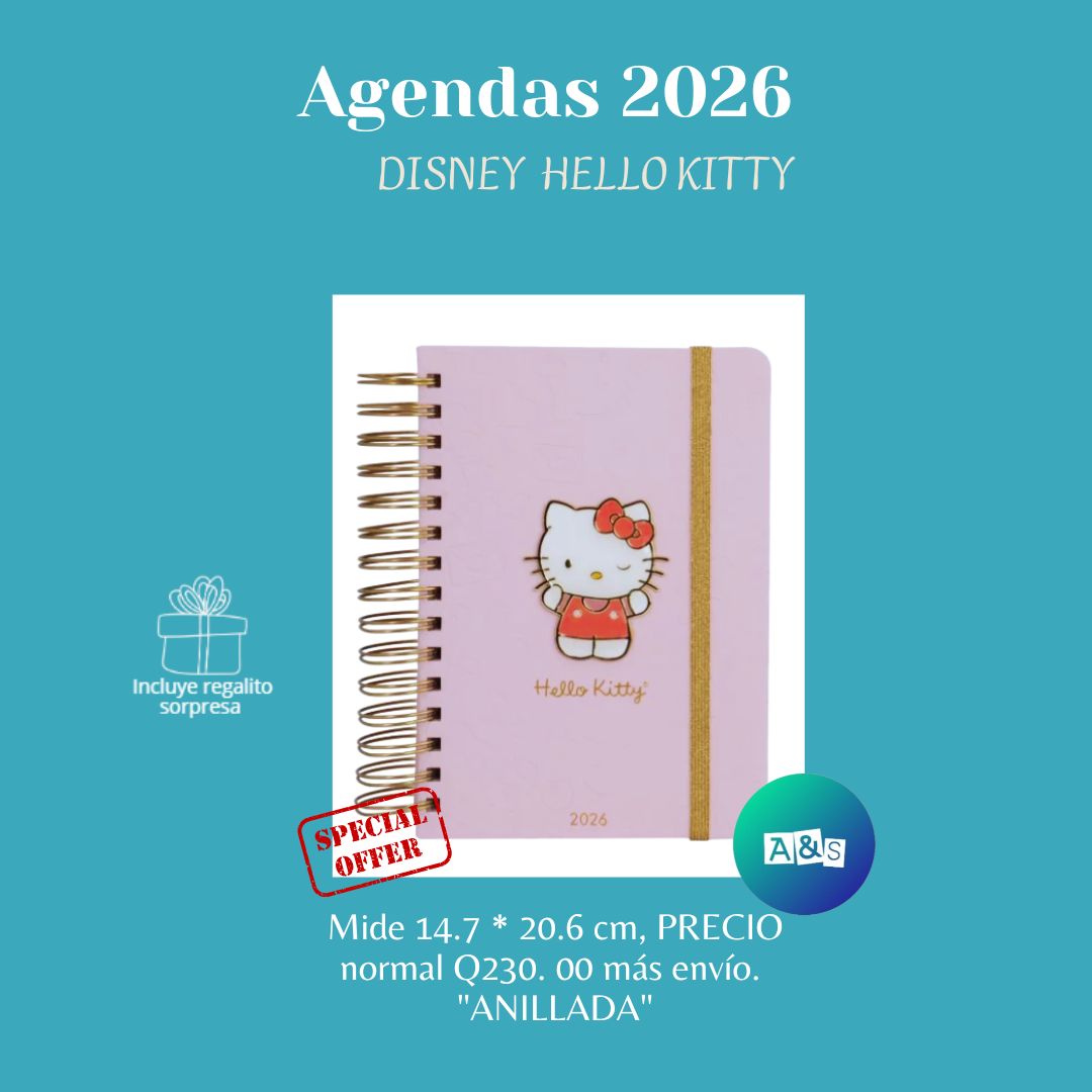 AGENDA 2026 Hello Kitty