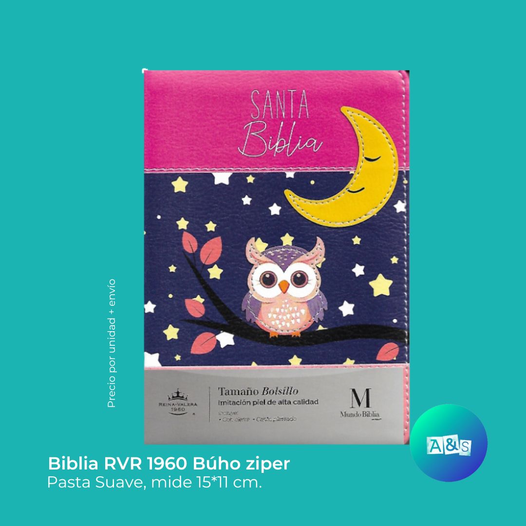 BIBLIA Niñas Búho RVR1960