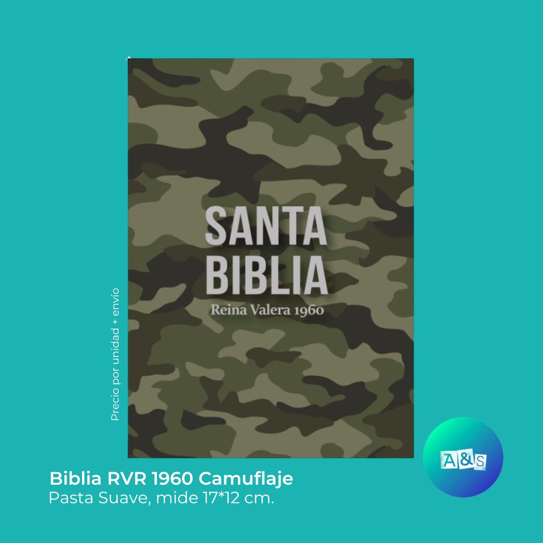 BIBLIA Niños Camuflaje RVR1960