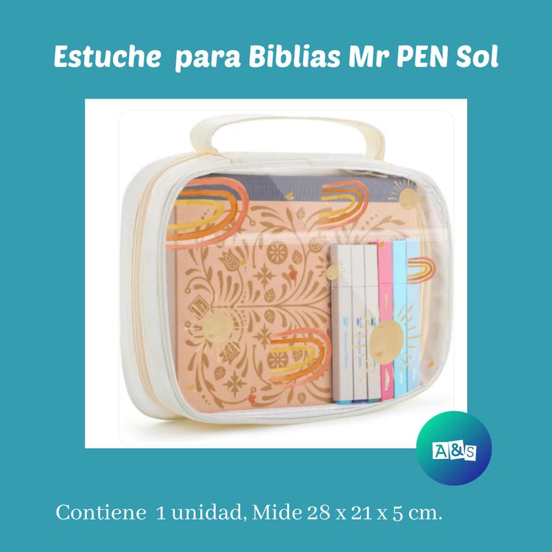 Porta Biblia o Estuche  MR. PEN  Sol