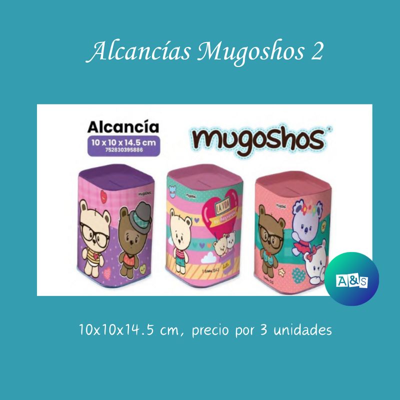 COLECCION Alcancías Metalizadas Mugoshos