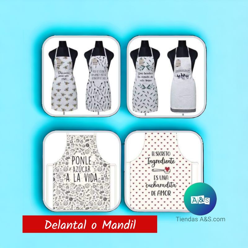 GABACHA O MANDIL PARA COCINA INSPIRACION