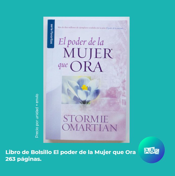 Libro de Bolsillo El poder de la Mujer que ORA Stormie Omartian