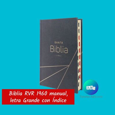 BIBLIA RVR 1960 NEGRO, INDICE T/D BIBLIA RVR 1960 NEGRO, INDICE T/D