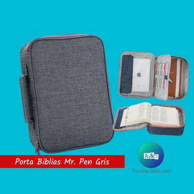 Porta Biblias Mr. Pen Gris