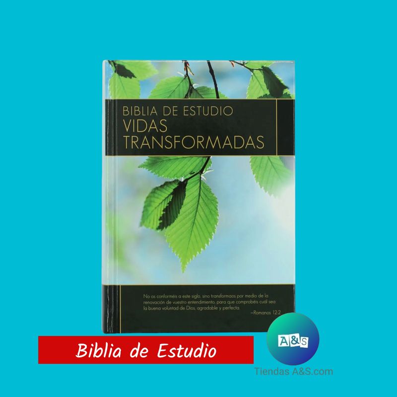 BIBLIA RVR 1960 ESTUDIO vidas transformadas T/Dura