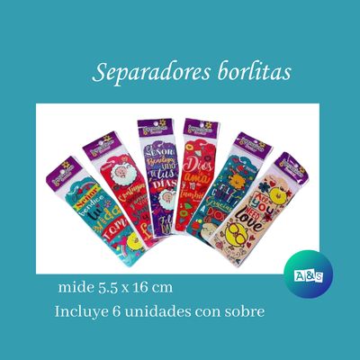 Colección de Separadores Borlitas