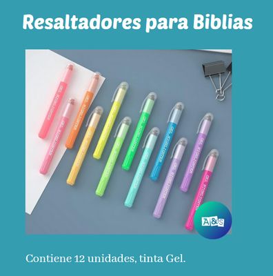 Resaltador Especial para BIBLIAS   Art 12