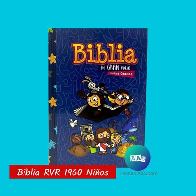 BIBLIA MI GRAN VIAJE AZUL RVR1960 BIBLIA MI GRAN VIAJE AZUL RVR1960