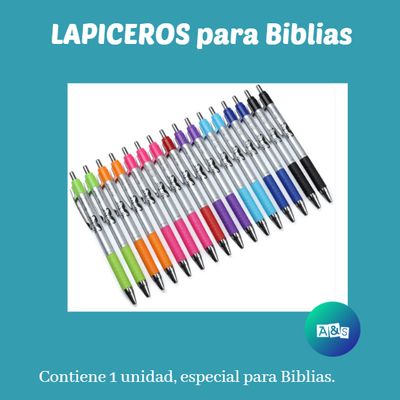 LAPICERO Especial para BIBLIAS MR. PEN COLORES  Art 1