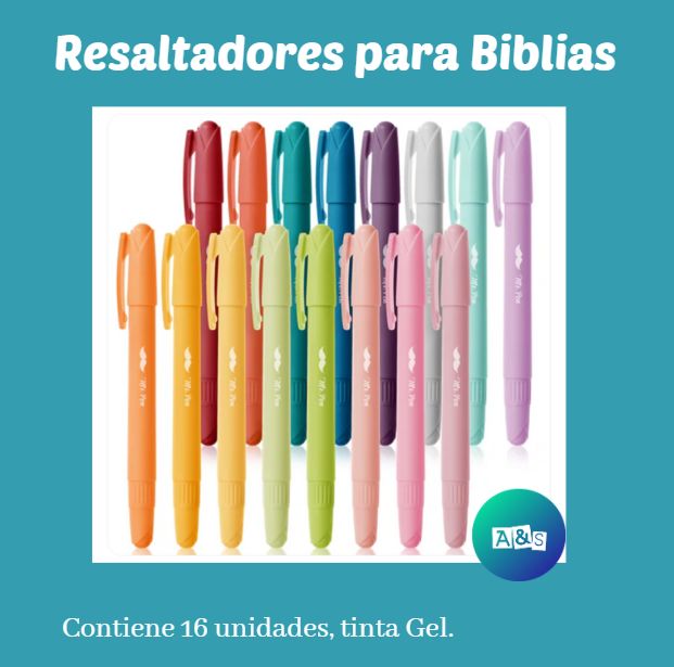 Resaltador Especial para BIBLIAS MR. PEN OTOÑO  Art 16
